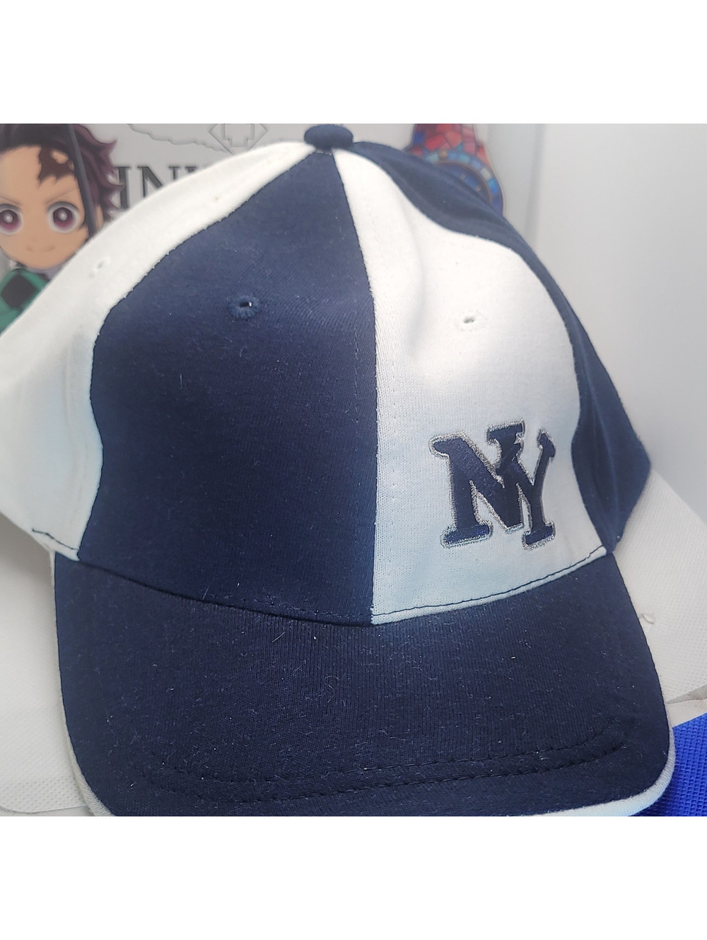 BX Body Six New York Yankees MLB Baseball Cap One Size Navy White